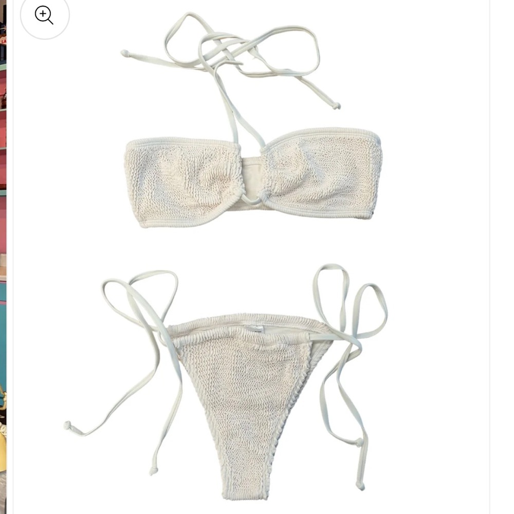 Strawberry Milk Mob Cream Bikini Set